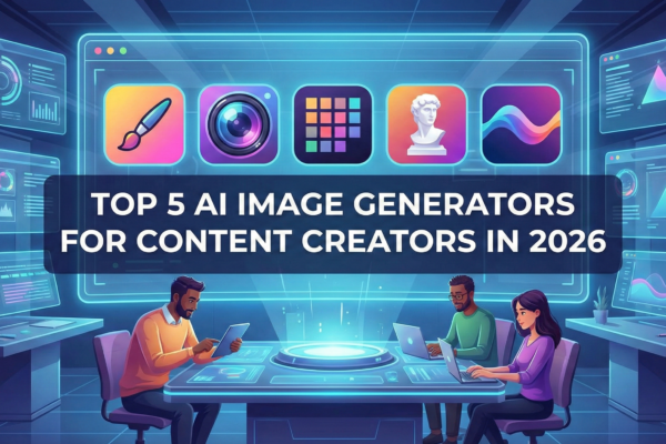 Top 5 AI Image Generators for Content Creators in 2026